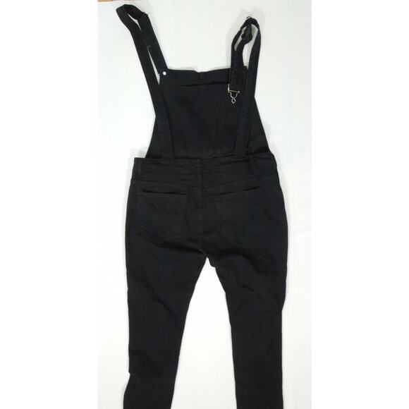 VULCANN Pants XL Mens Black Denim Overall Distressed - Picture 8 of 10